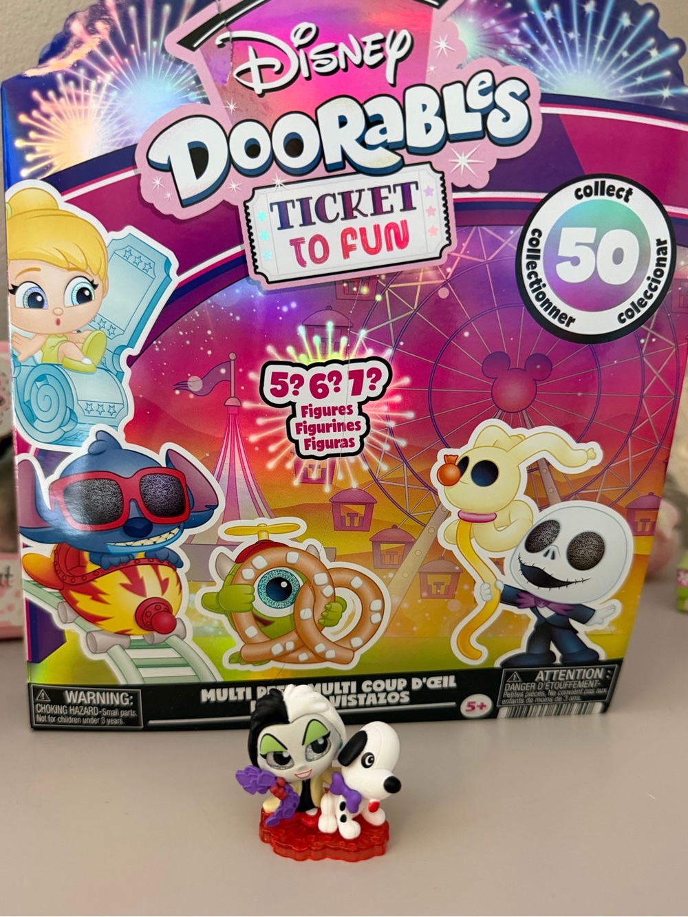 Disney Doorables Ticket to Fun – Cruella de Vil 🐾